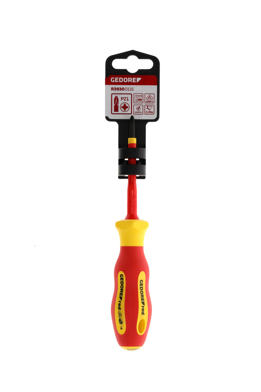 VDE-screwdriver PZ1 l.80mm VDE-screwdriver PZ1 l.80mm