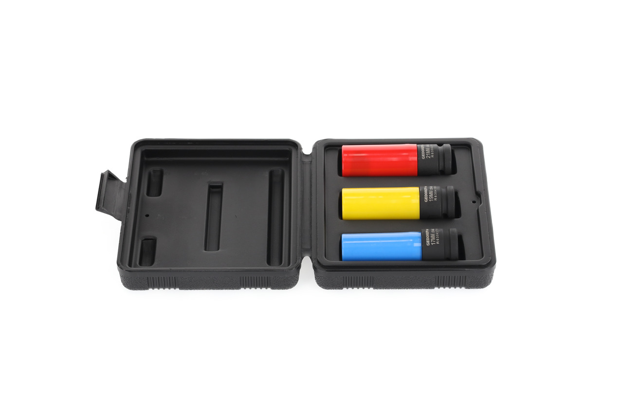 Impact socket set 1/2 3pcs