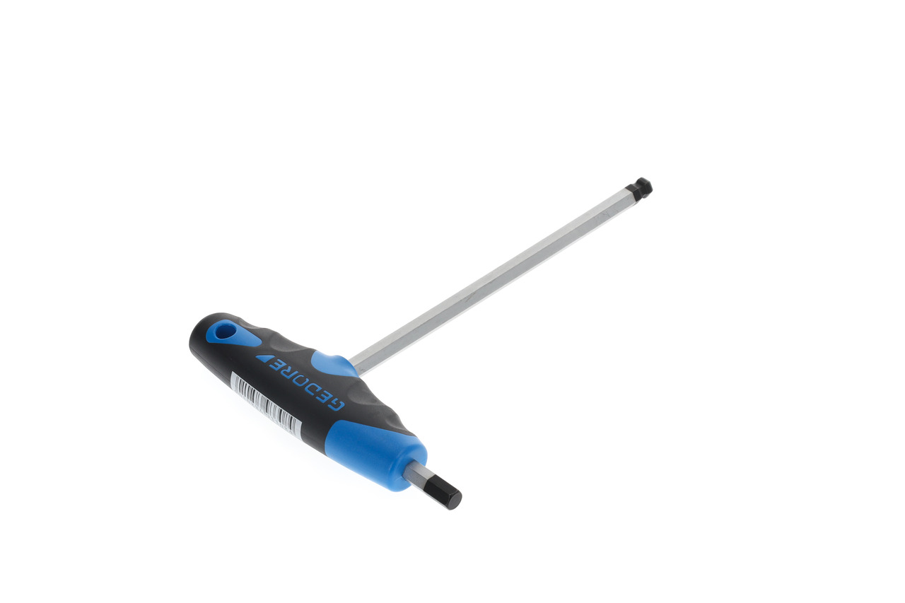Hexagon socket key with 2C-T-handle
