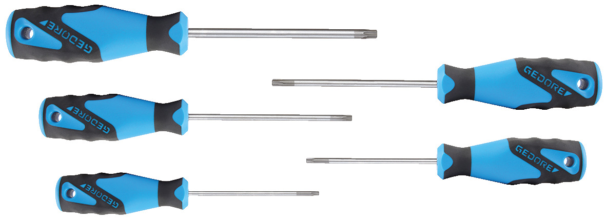 3C-Screwdriver set 5 pcs TORX T10-T30