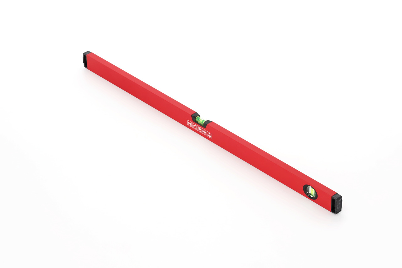 Spirit level l.1000mm 2xlevel alum.