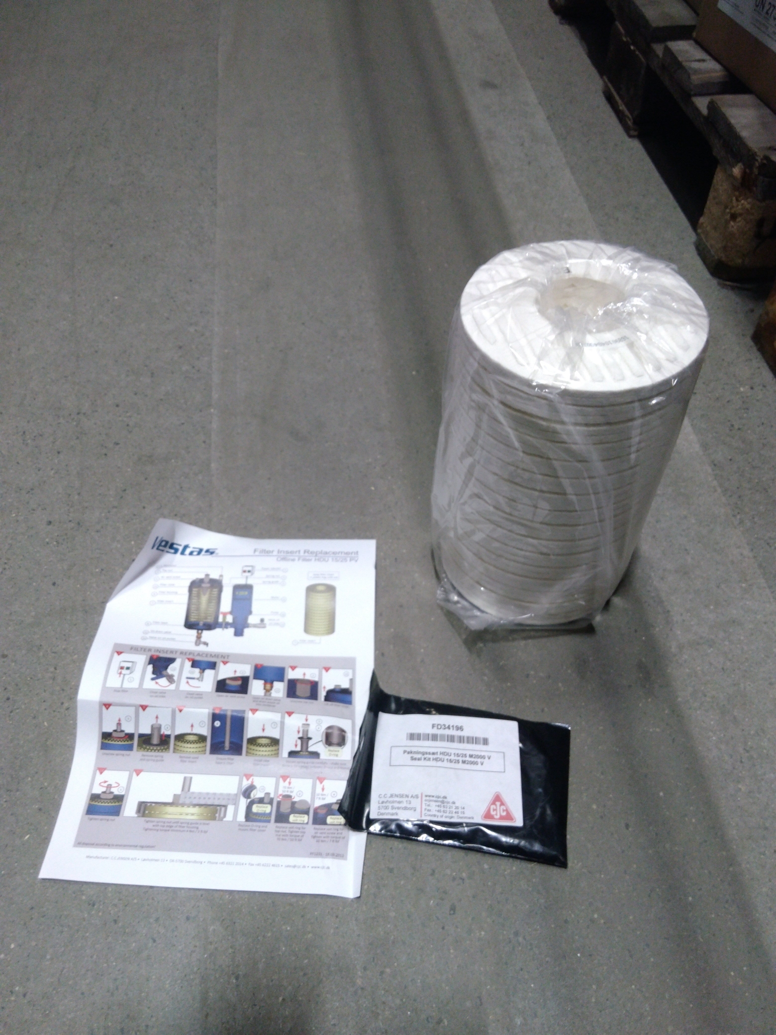 BG15/25 (spare part), 70532731, Hydraulic filter (109046)