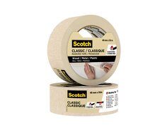 Scotch Classic Masking Tape, 48mm x 50m Scotch Classic Masking Tape, 48mm x 50m