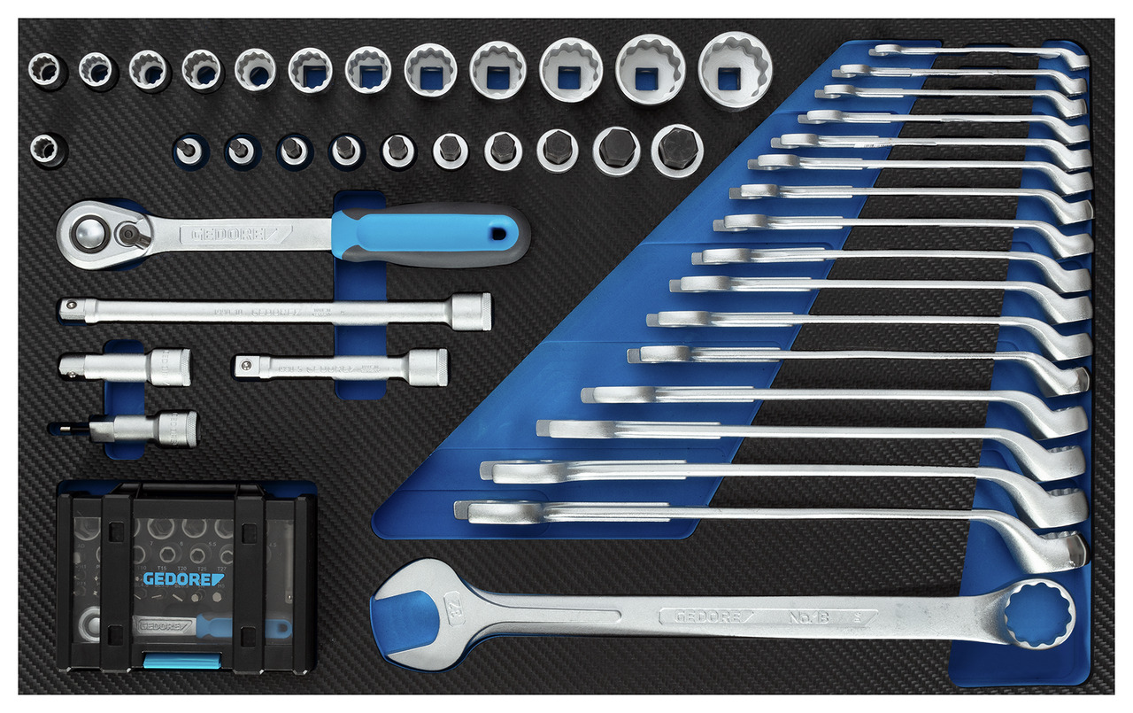Tool trolley with assortment Tool trolley with assortment