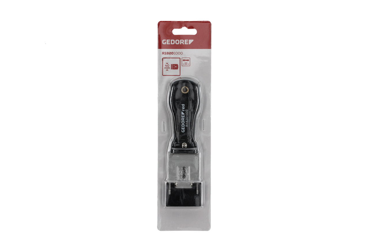 Label scraper replaceable blades w.40mm