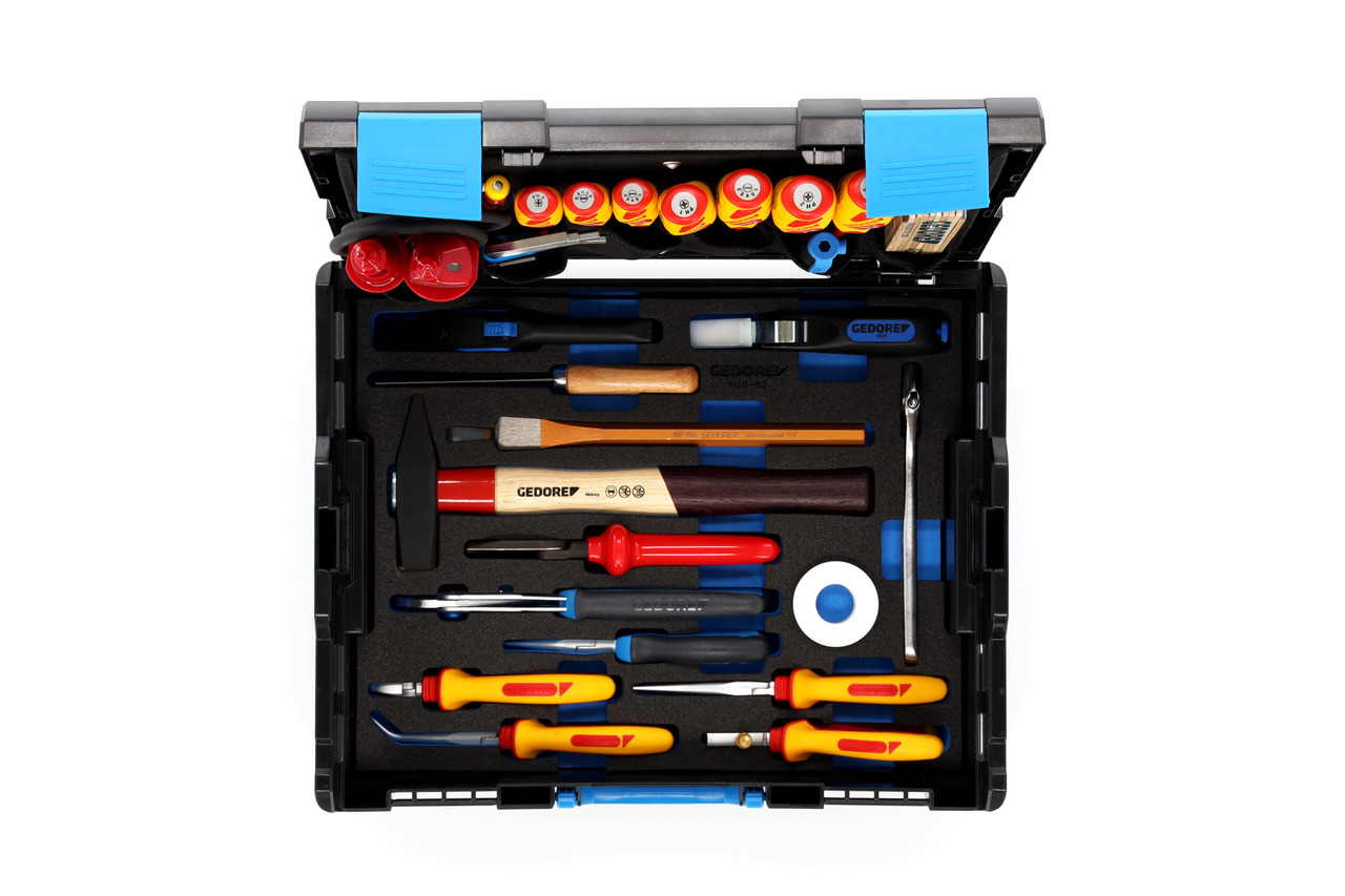GEDORE L-BOXX 136 with assortment Electrician 36pc