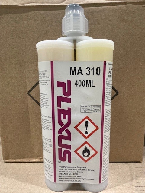 Plexus MA 310 adhesive & activator, 400 ml catridge incl. mixing nozzle