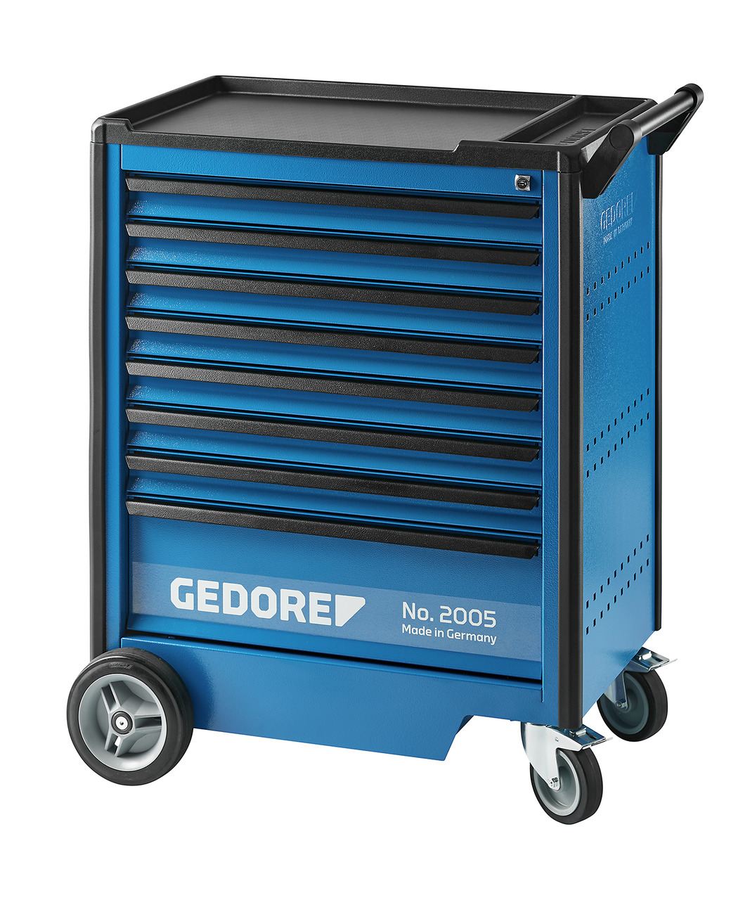 Tool trolley with 8 drawers