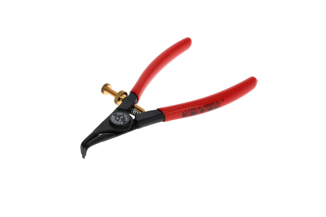 Circlip pliers for external rings angled 4-9mm Circlip pliers for external rings angled 4-9mm