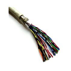 3M Round, Shielded/Jacketed, Disc. Wire Cable, 3600X Series, 3600B/36, 300 ft