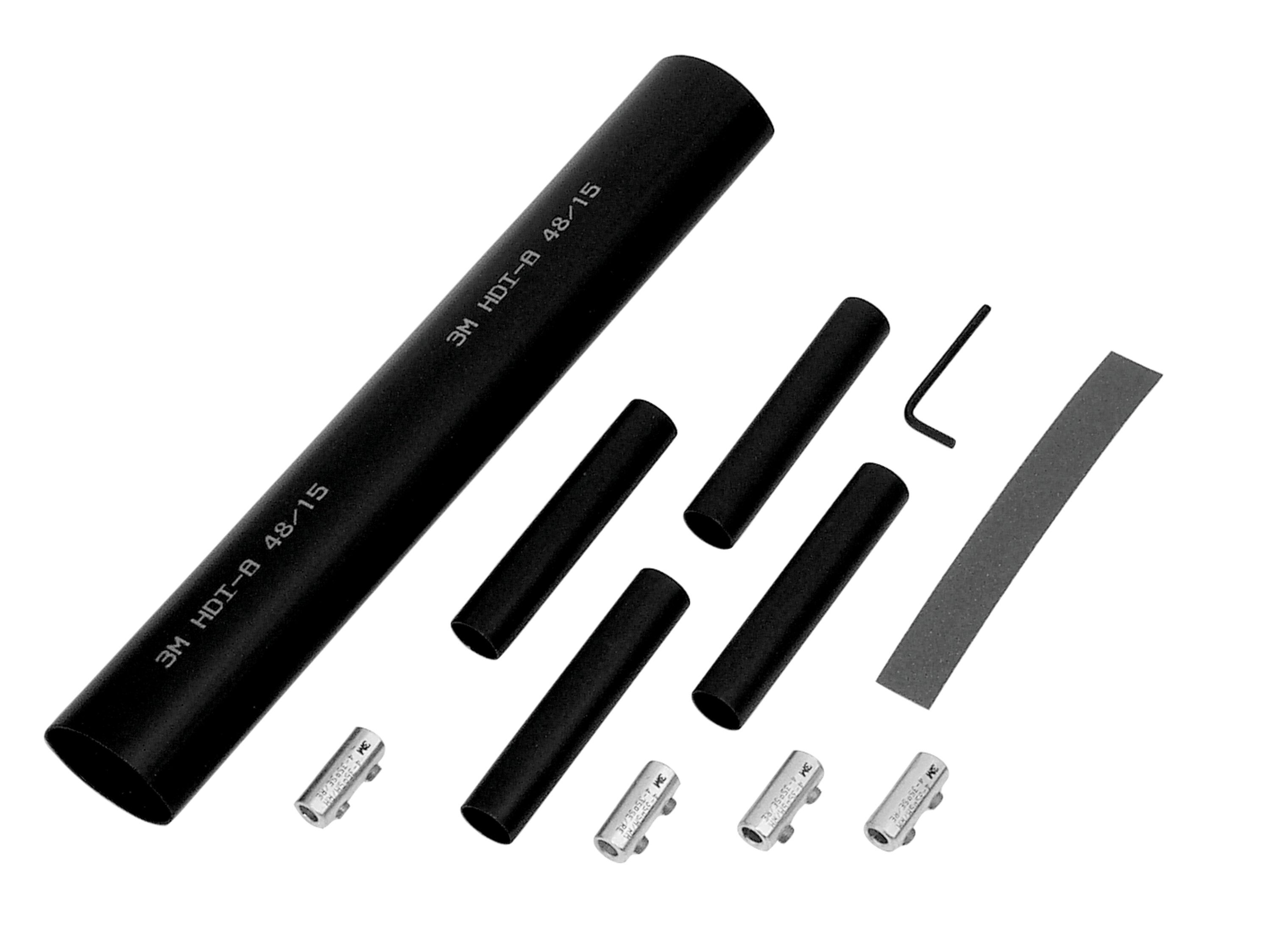 Scotch® 91AHSC-35 Heatshrink Screw Connector Inline Joint Kit 3x6-4x35 mm²