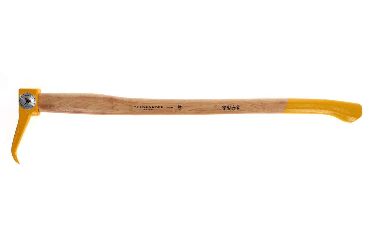 Hand hookeroon with 80 cm hickory handle