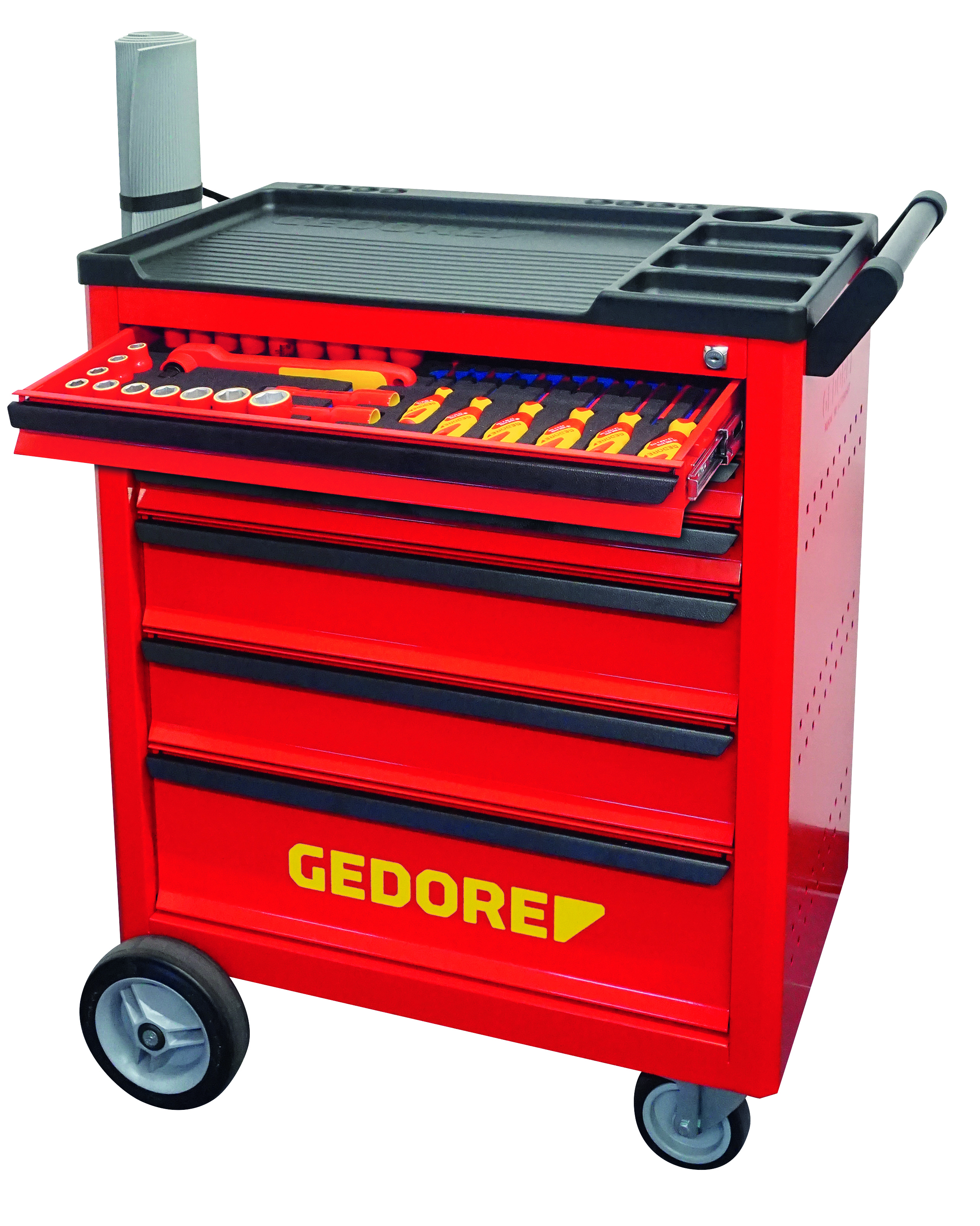 Tool Trolley including high voltage assortment,