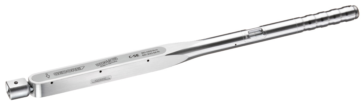 Torque wrench DREMOMETER C-SE A+S 14x18 80-400Nm