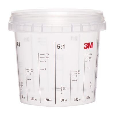 3M Mixing cup, 365 ml (1 box=90 units), 7000032397 3M Mixing cup, 365 ml (1 box=90 units), 7000032397