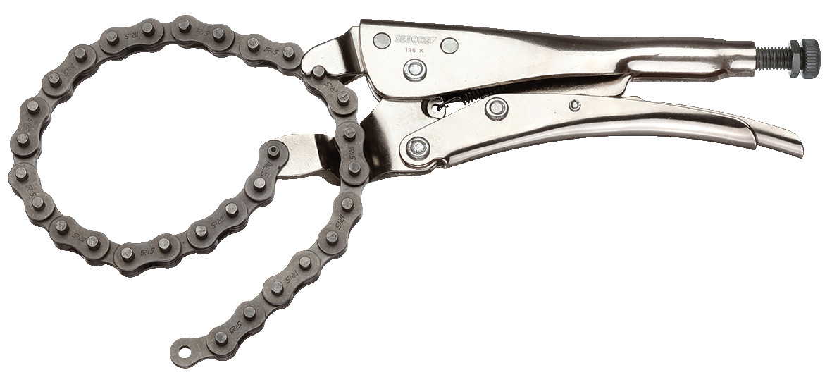 Chain grip wrench