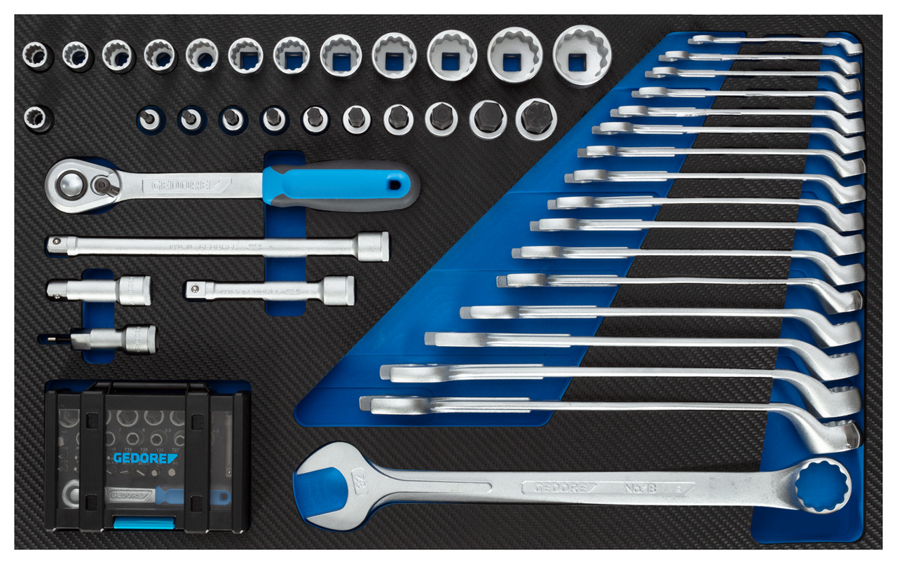 Tool trolley with assortment Tool trolley with assortment