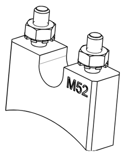 CARBON BRUSH COMPL. 900.06870.52 M52 g3 32x11x20