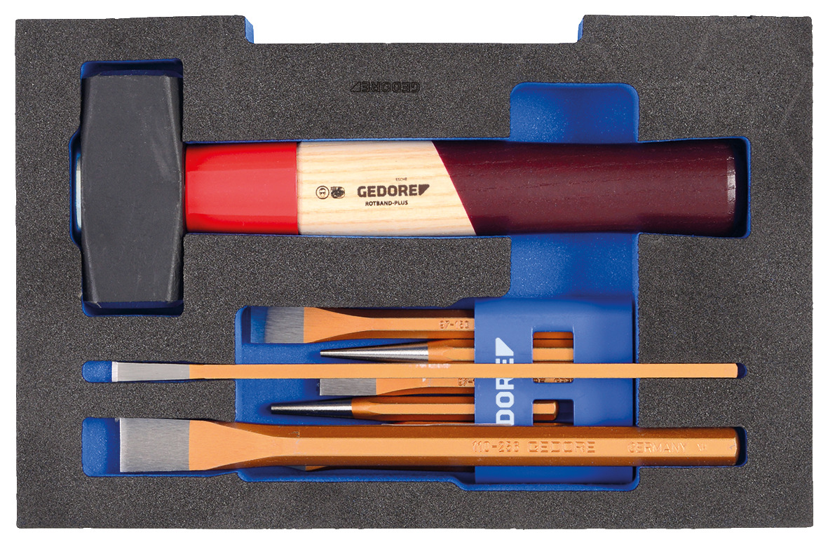 Chisel set in 1/2 L-BOXX 136 module