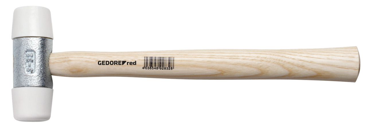 Plastic hammer head-d.32mm l.280mm ash