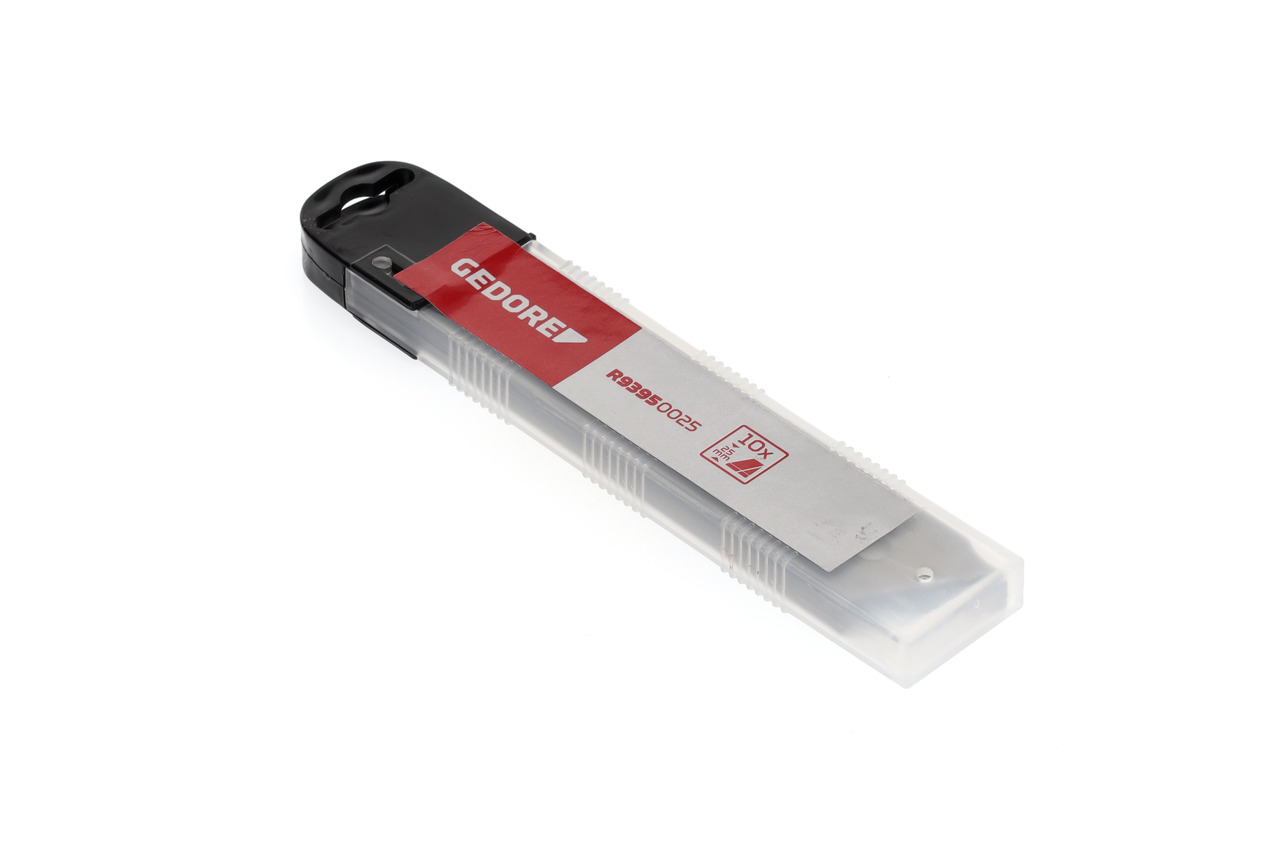 Spare break-off blades w.25mm 10pcs