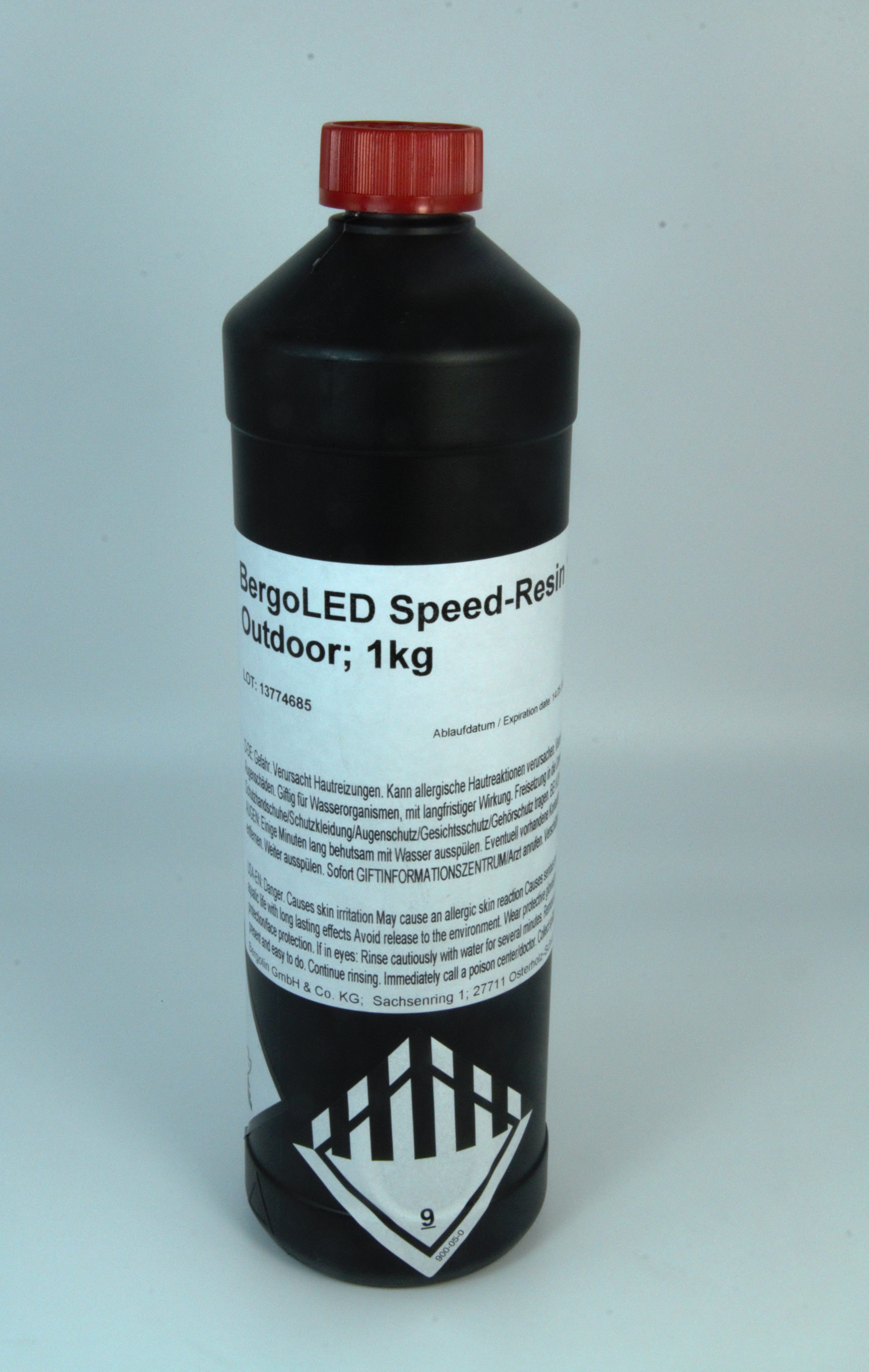 BergoLED Speed-Resin 1L1000-O, outdoor, 1 KG
