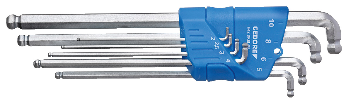Hexagon Allen key set XL 8pcs 2-10mm