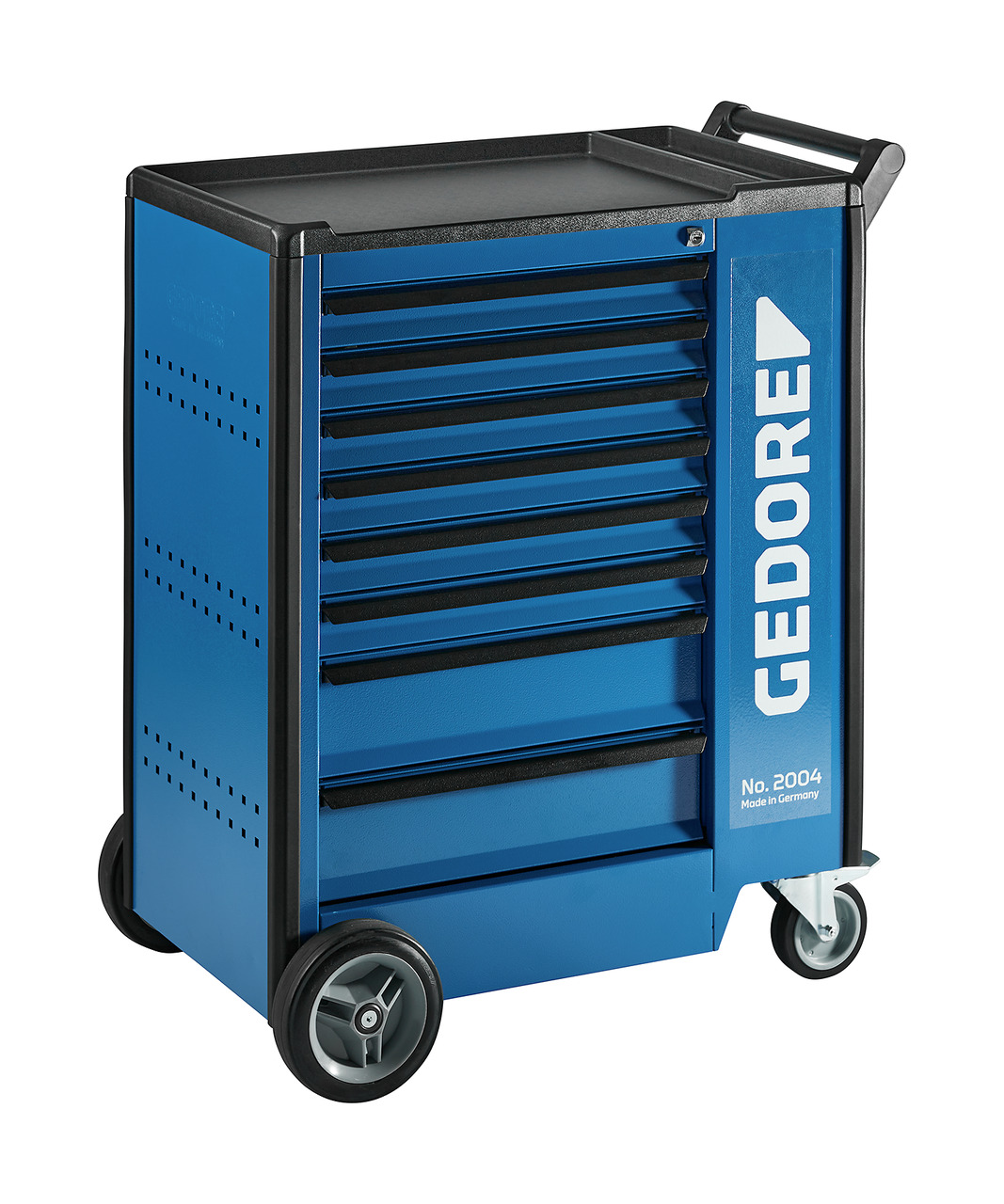 Tool trolley with 8 drawers