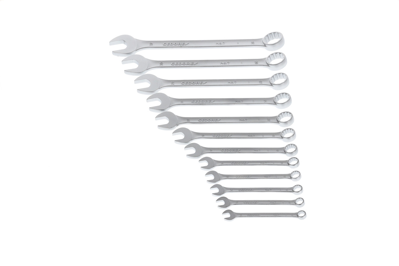 Combination spanner set 12 pcs UD profile 10-32 mm