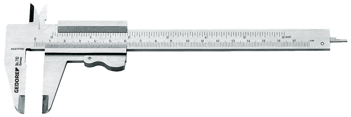 Pocket vernier calliper