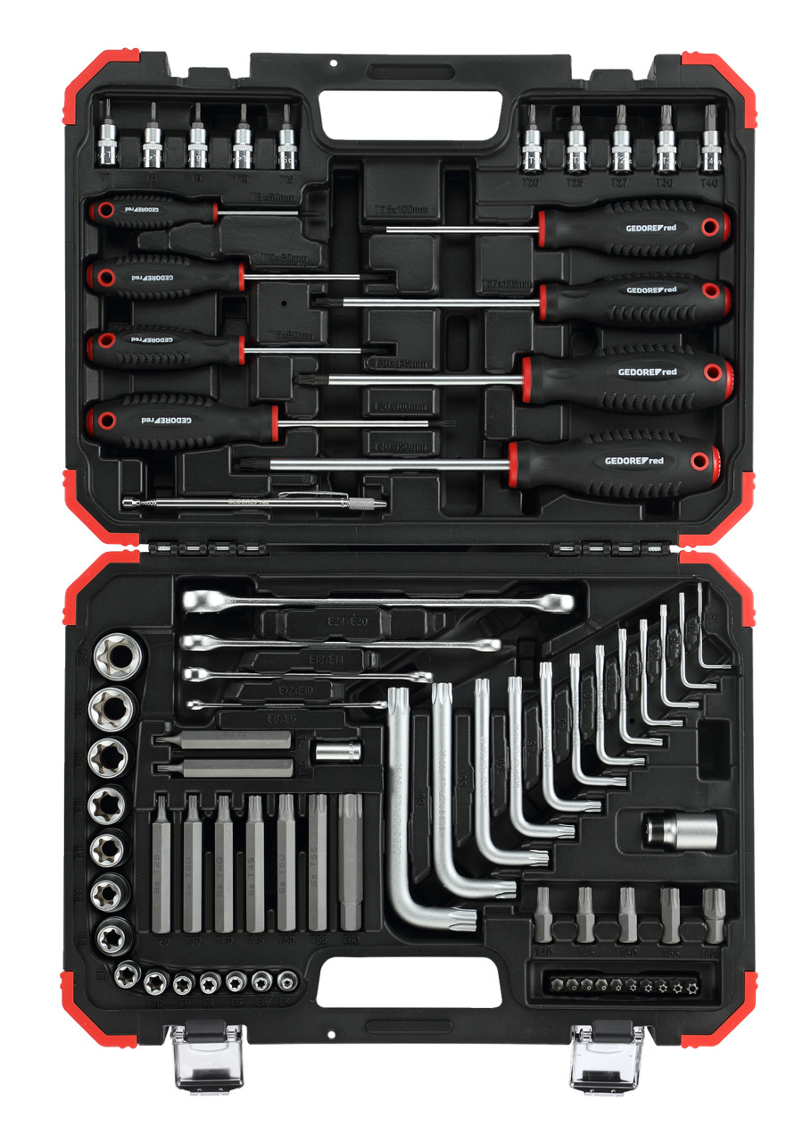 TX-assembly tool set i.case 75pcs