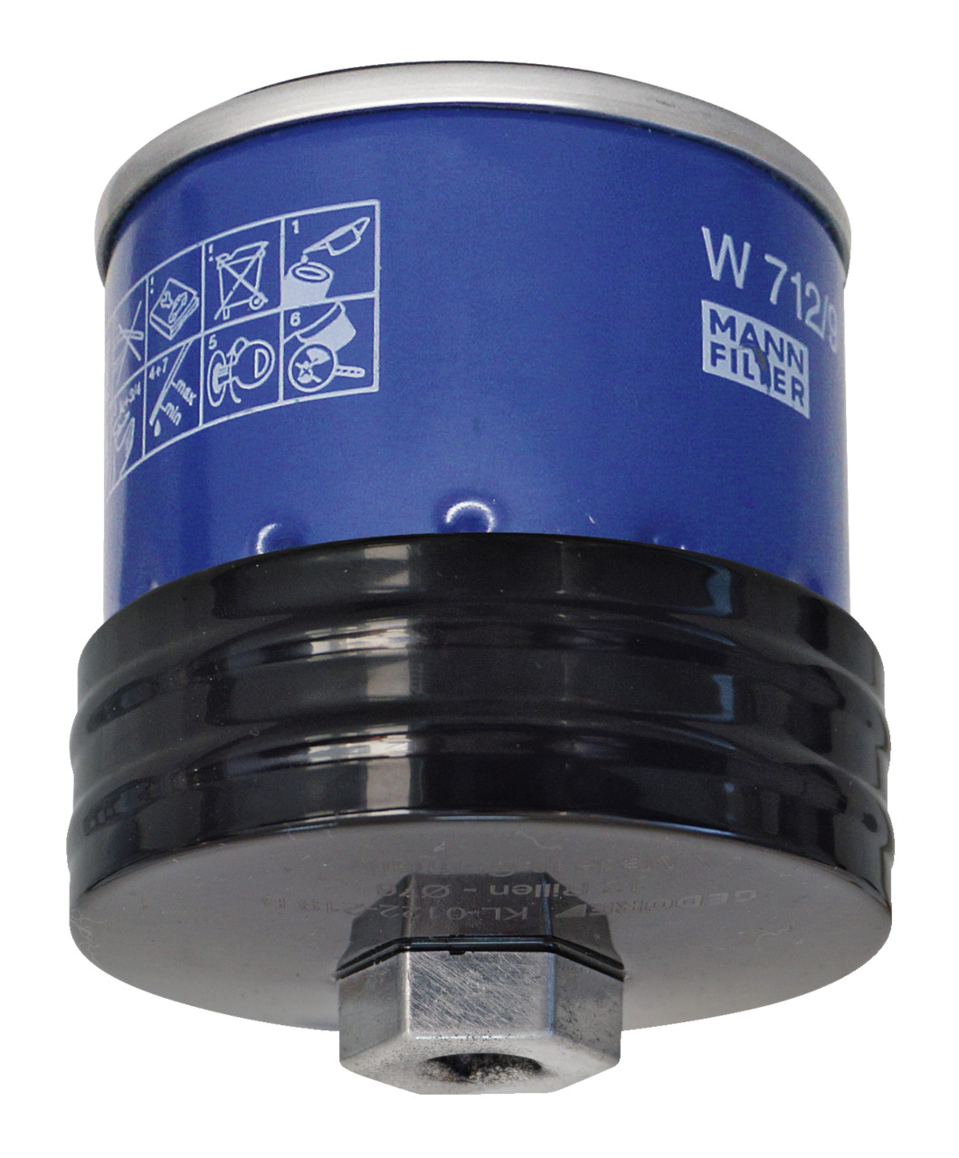 Oil Filter Socket, Alu, Ø 76mm, plastic-coated