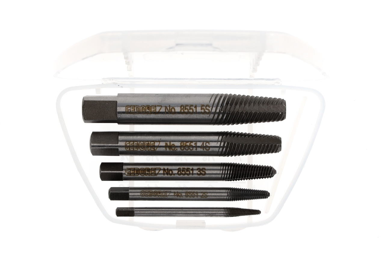 Bolt extractor set 5 pieces
