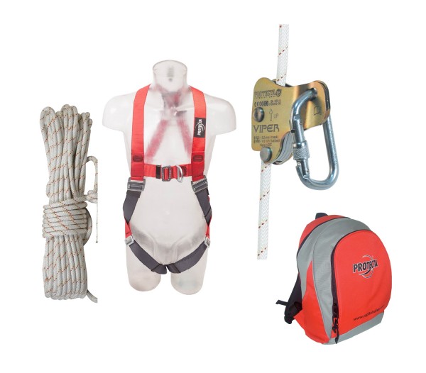 3M PROTECTA Viper mitlaufendes Auffanggerät, Schraub-Karabiner, AC400