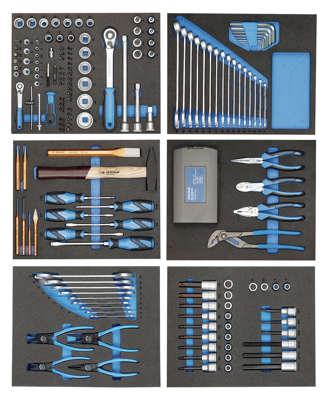 Tool trolley with assortment Tool trolley with assortment