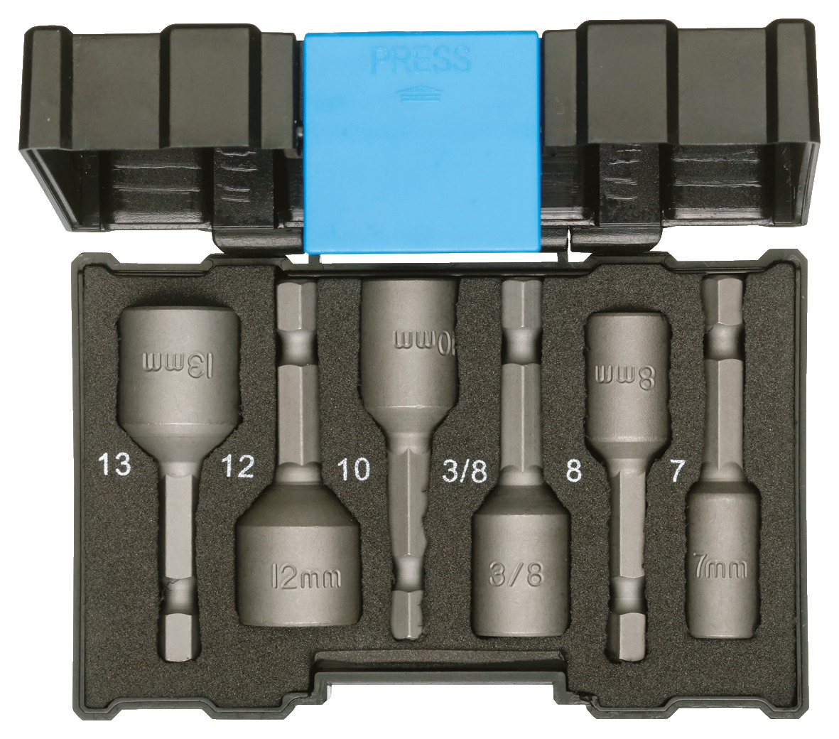 Bit box Nut setter 6 pieces