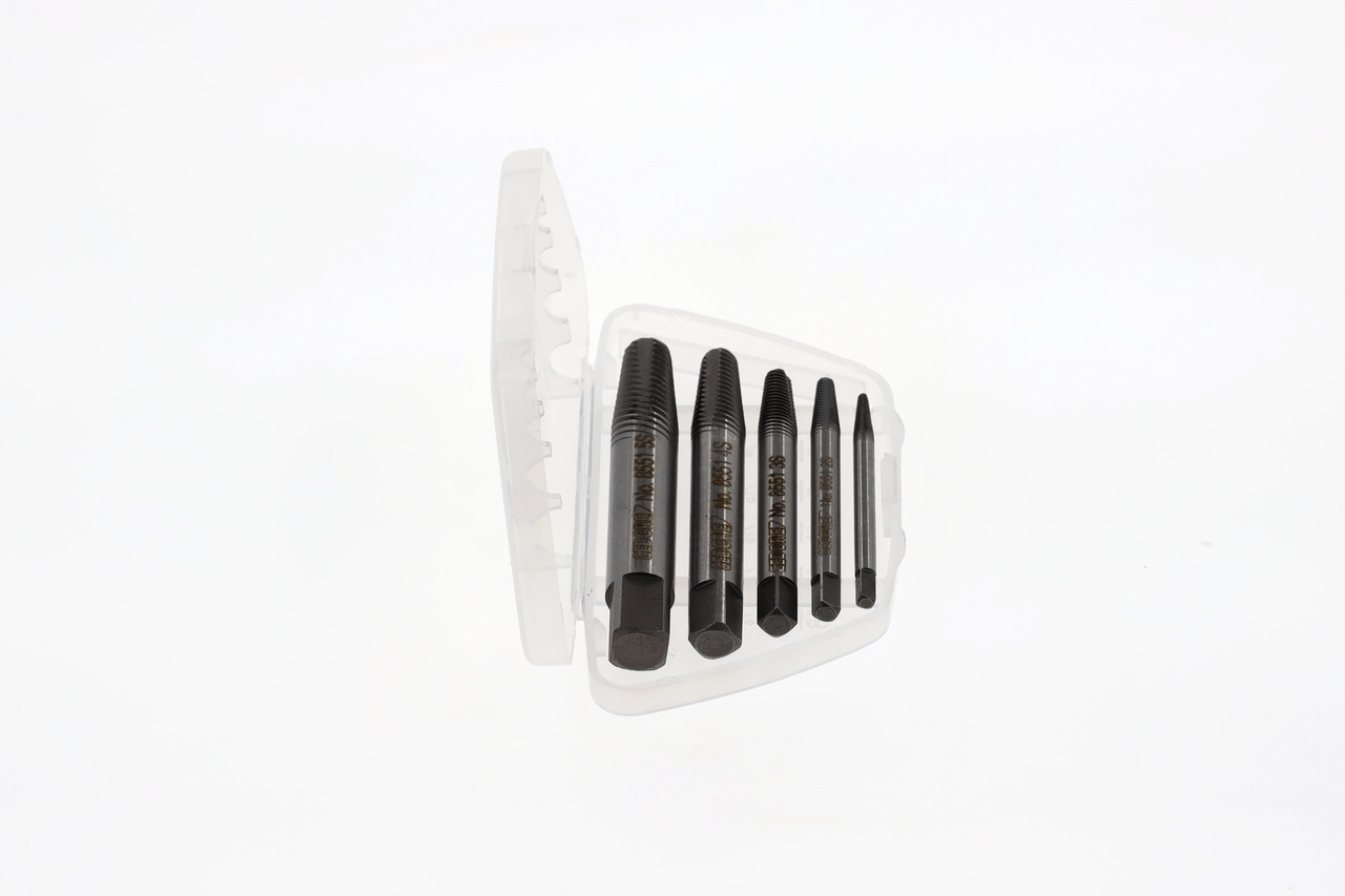 Bolt extractor set 5 pieces