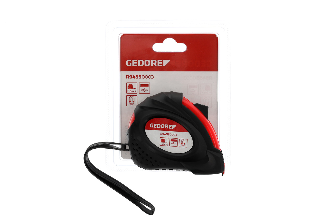 Tape measure l.3m tape-w.19mm class.II