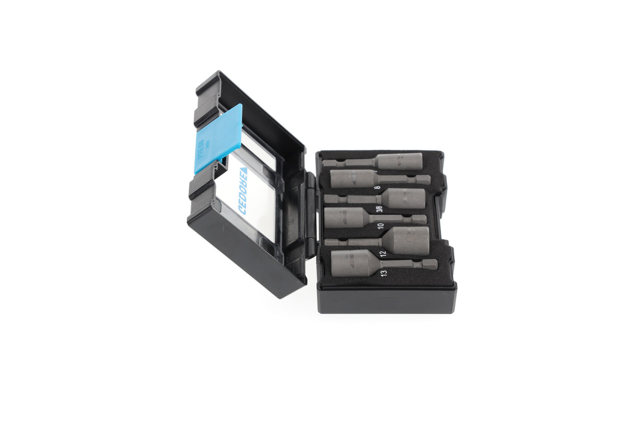Bit box Nut setter 6 pieces