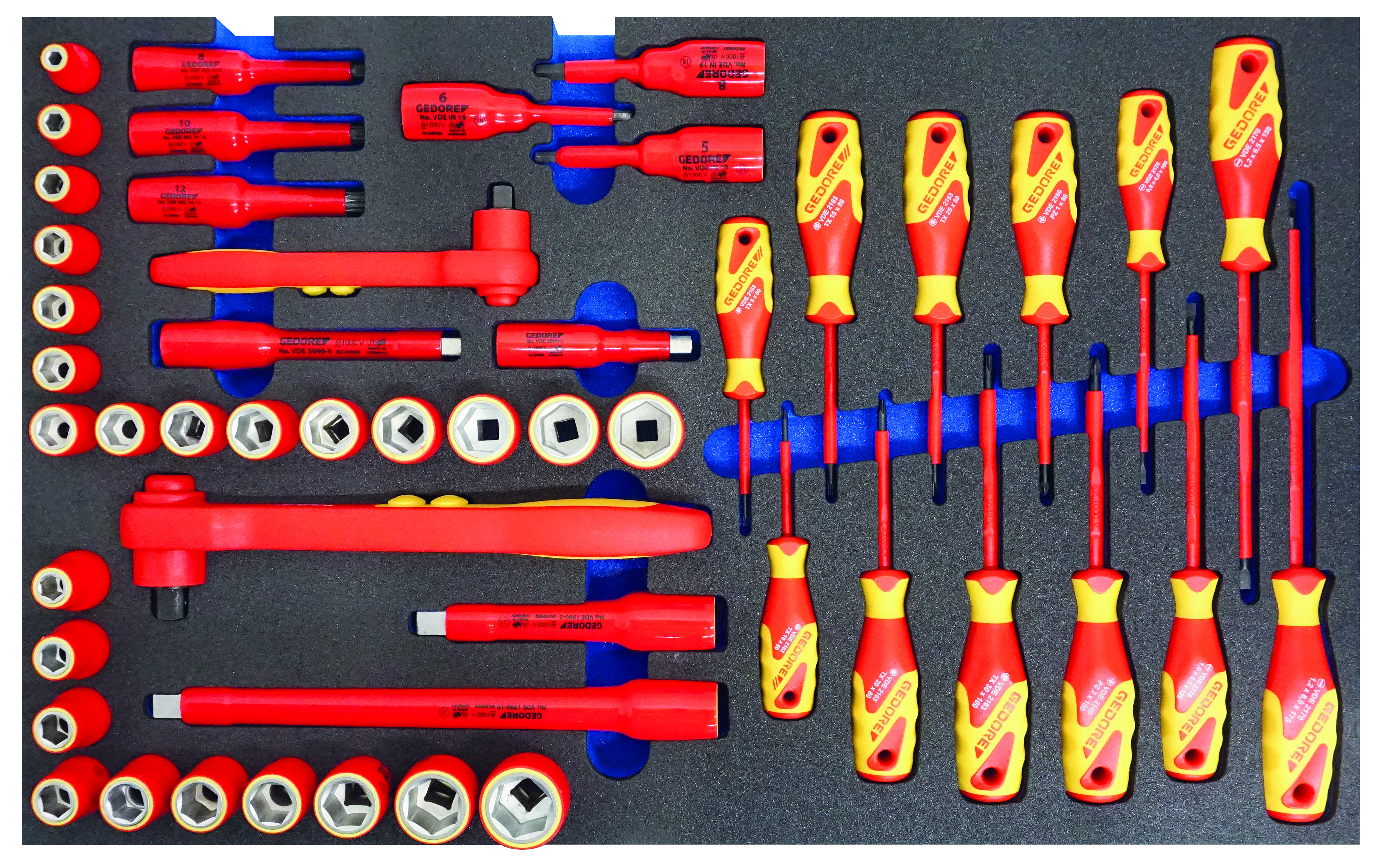 Tool Trolley including high voltage assortment,