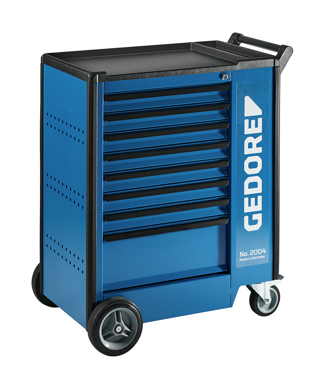 Tool trolley with 8 drawers