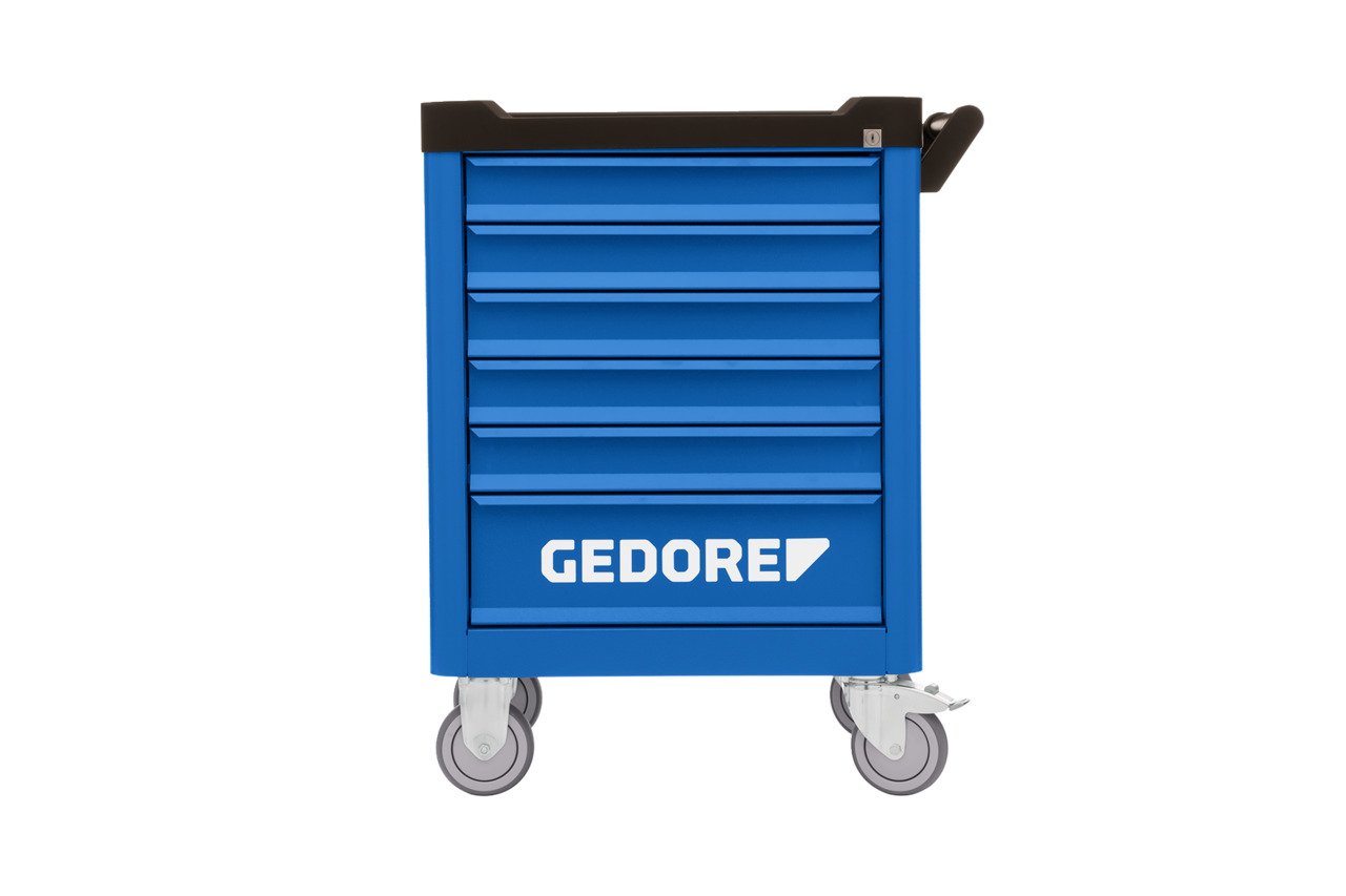 Tool trolley with assortment