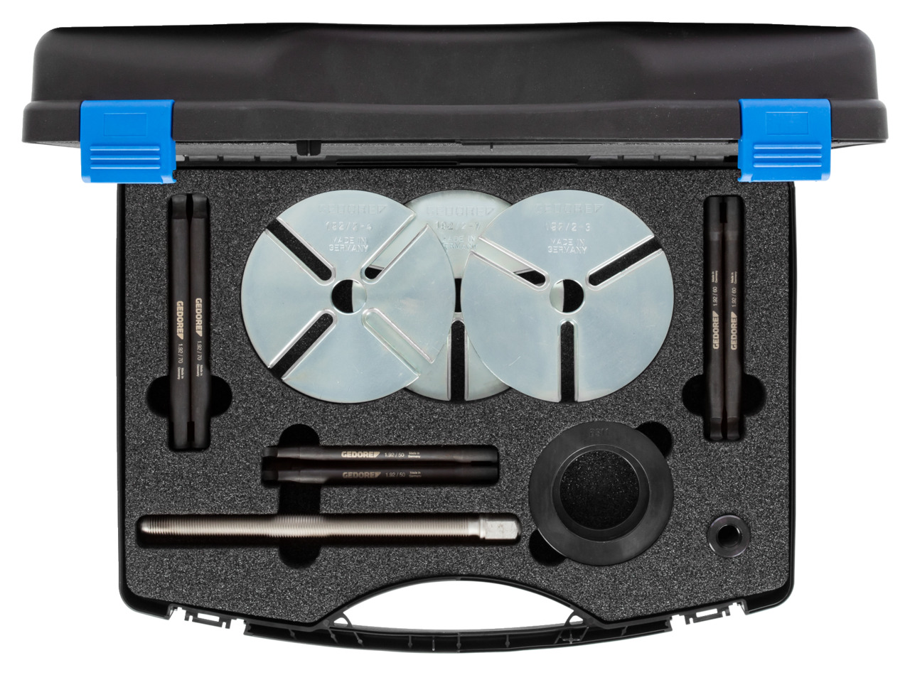 Patented ball bearing set of pullers PLUS