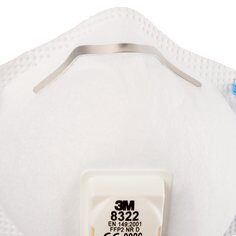 3M Particulate Respirator, FFP2, Valved, 8322