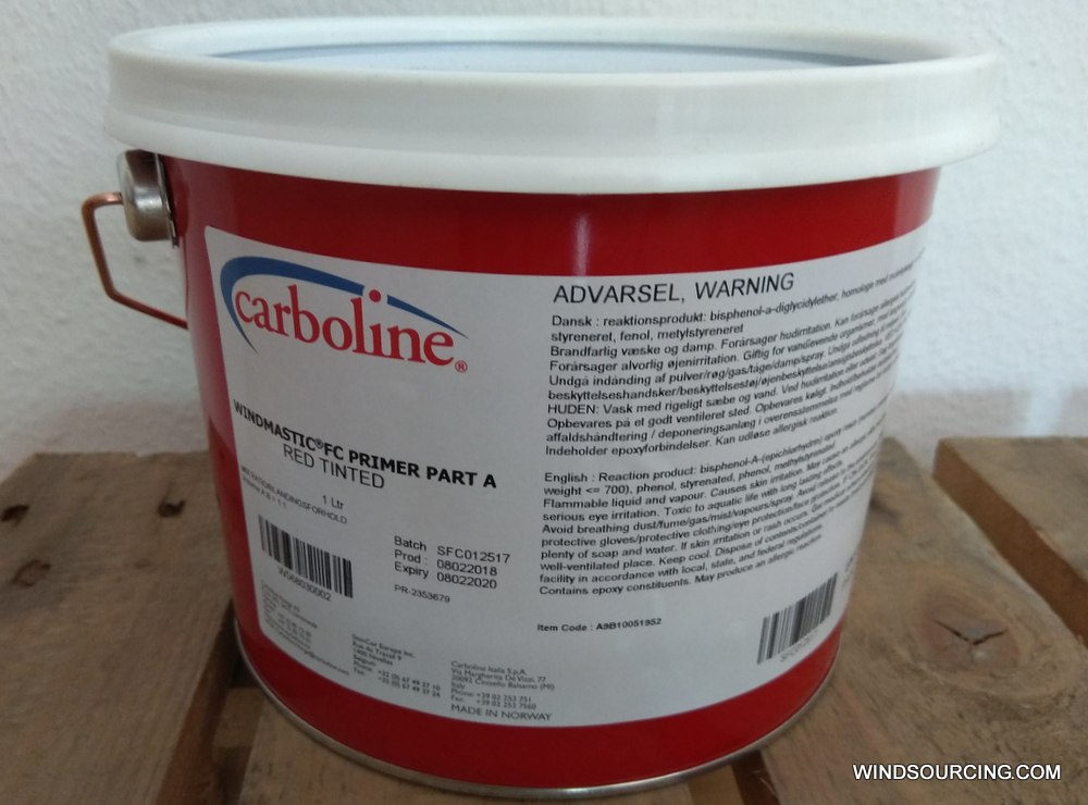 Windmastic FC Primer Part A (1 ltr.) + Part B (1 ltr.) Repair kit