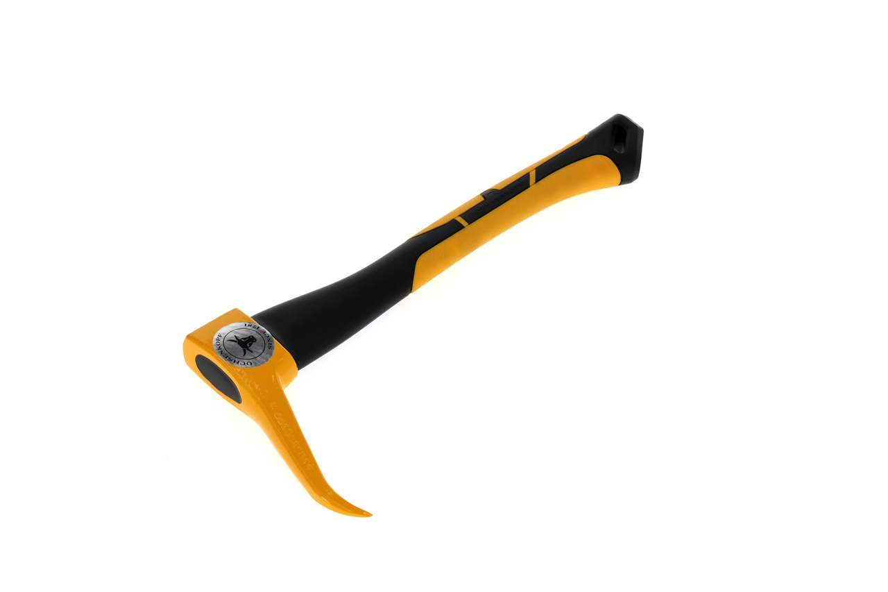 Hand hookeroon with plastic handle