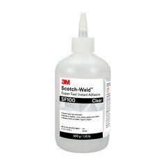 3M Scotch-Weld Super Fast Instant Adhesive SF100, 20 g 3M Scotch-Weld Super Fast Instant Adhesive SF100, 20 g