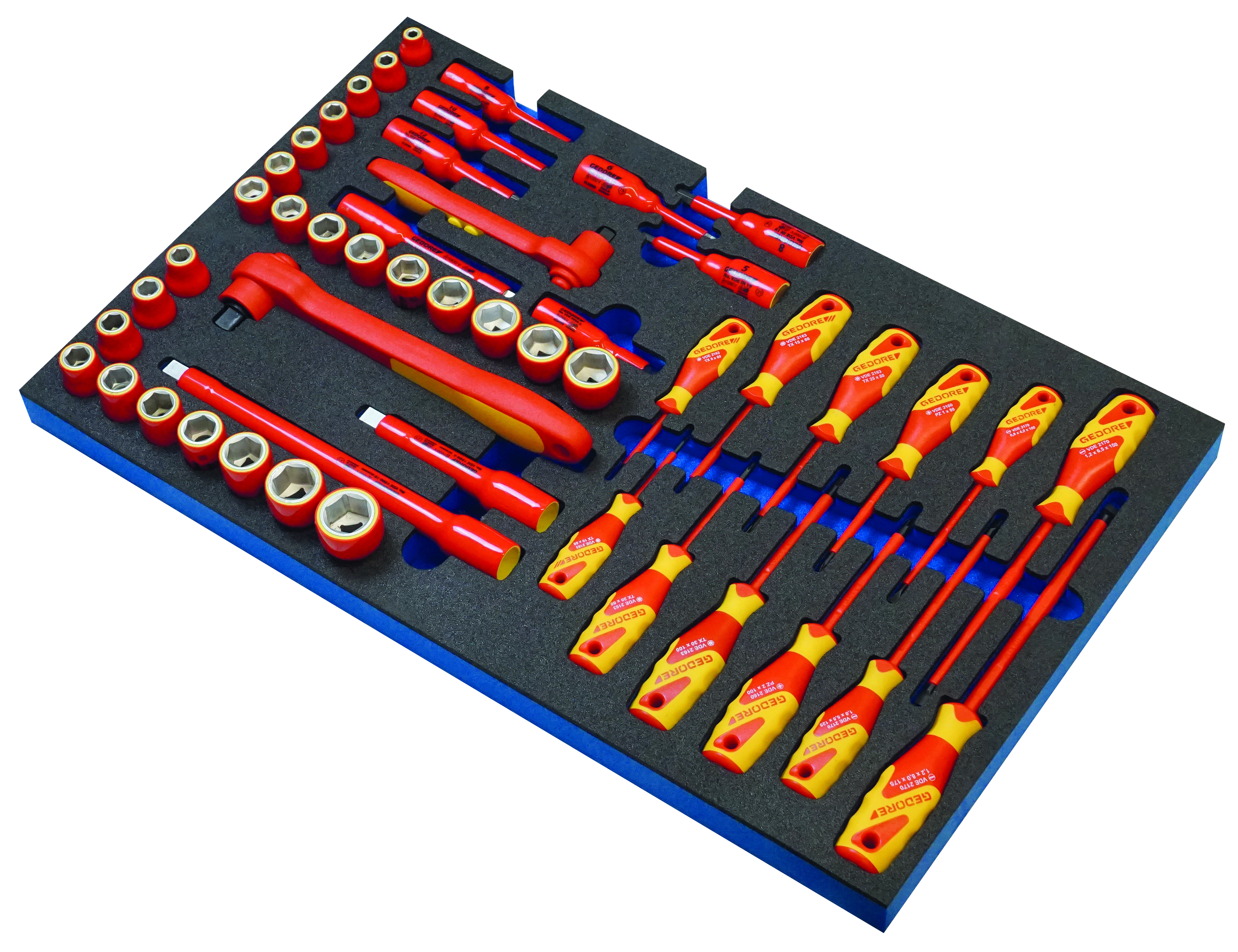 Tool Trolley including high voltage assortment,