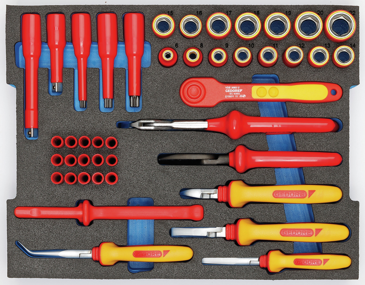 VDE Tool assortment HYBRID in L-BOXX 136