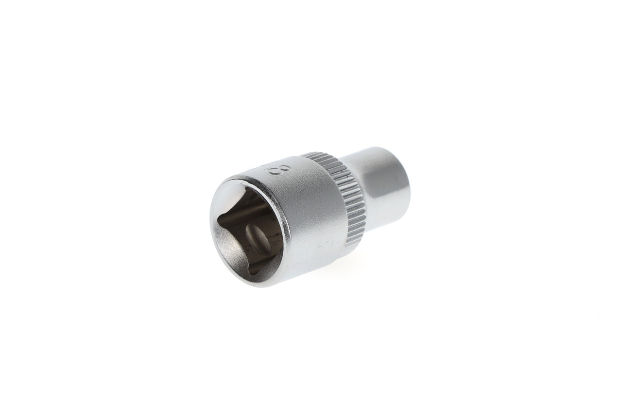 Socket 3/8 hex. size8mm l.28mm Socket 3/8 hex. size8mm l.28mm